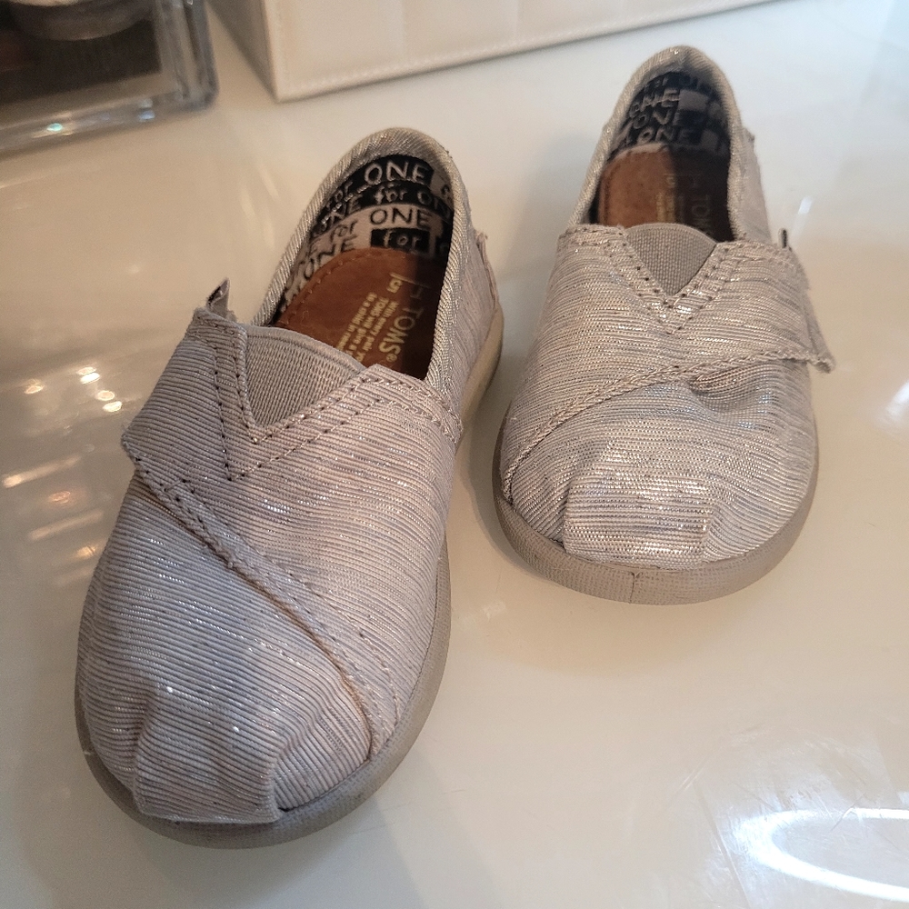 TOMS Iridescent Shoes